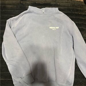 White Fox Boutique Dusty Blue Sweatshirt